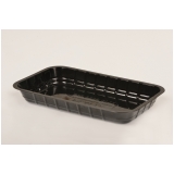bandejas de plastico preta Bahia