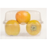 Embalagem Plastica para Caquis