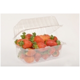 Embalagem para Morango com Tampa Embalagem para Morango com Tampa